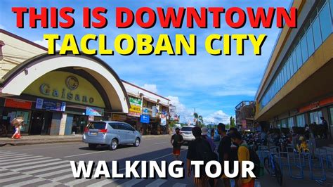 map of tacloban city downtown area|WALKING TOUR .
